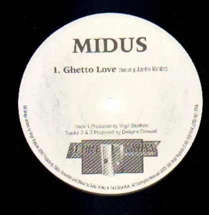 Midus - Ghetto Love / Strip Tease / Tonight