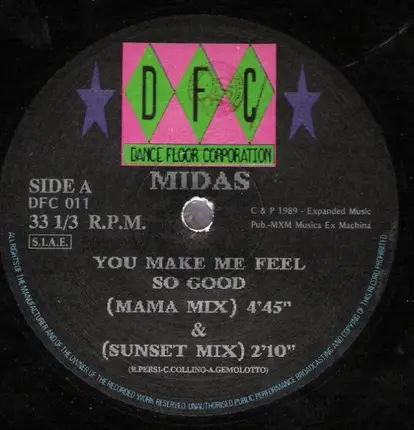 Midas - You Make Me Feel So Good