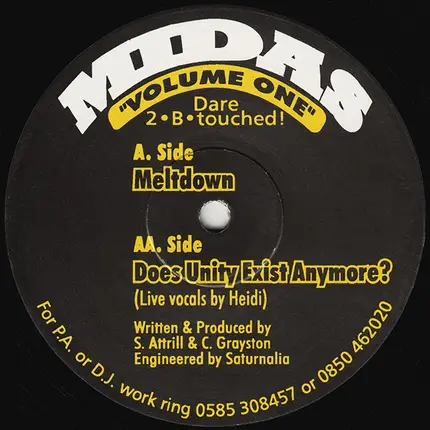 Midas - Midas Volume One