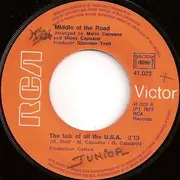 7inch Vinyl Single - Middle Of The Road - Talk Of All The USA / On This Land - Flipback Cover