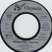 7inch Vinyl Single - Midge Ure - Dear God