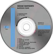 CD - Midge Marsden - Burning Rain