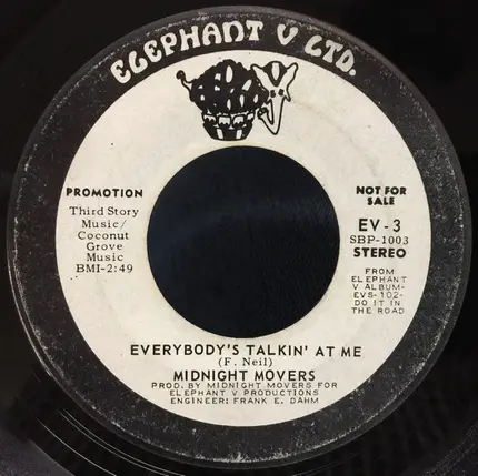 Midnight Movers Unlimited - Everybody's Talkin' At Me