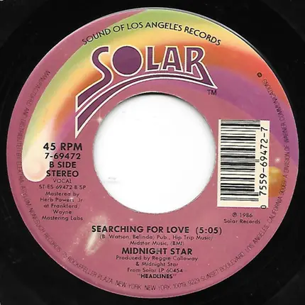 Midnight Star - Stay Here By My Side