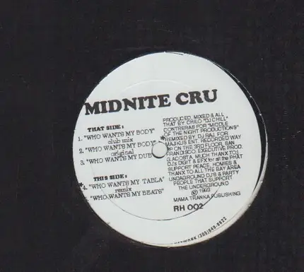 Midnite Cru - Who Wants My Body