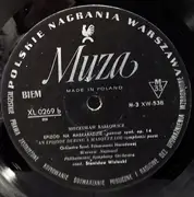 LP - Mieczysław Karłowicz - Stanisław And Anna Oświecim / An Episode During A Masquerade - Mono, Black Labels