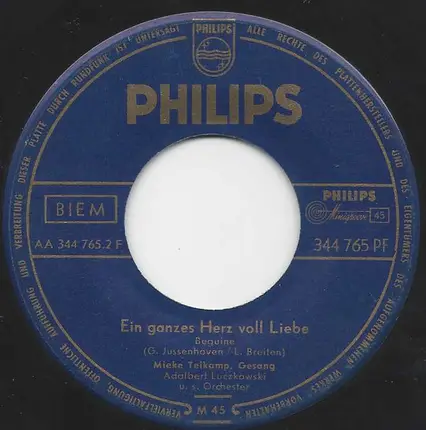 Mieke Telkamp - Du Sollst Mich Heute Küssen