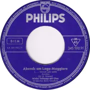 7inch Vinyl Single - Mieke Telkamp - Prego, Prego, Gondoliere / Abends Am Lago Maggiore (...Darum Gib Acht)