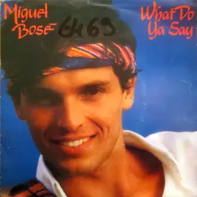 Miguel Bosé - What Do Ya Say
