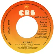 7inch Vinyl Single - Miguel Bosé - Fuego
