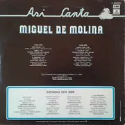LP - Miguel De Molina - Así Canta Miguel De Molina