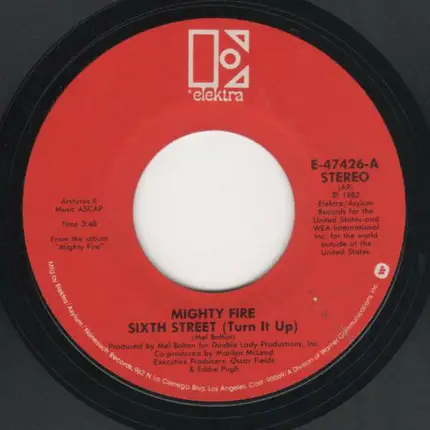 Mighty Fire - Sixth Street (Turn It Up)