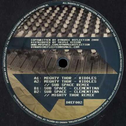 Mighty Thor & Sub Space - Riddles EP
