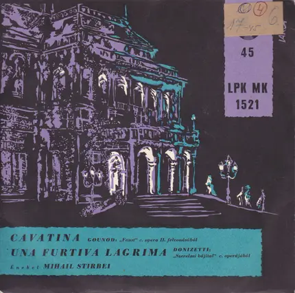 Mihail Știrbei - Cavatina / Una Furtiva Lagrima