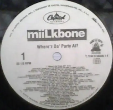 Miilkbone - Where'z Da' Party At?