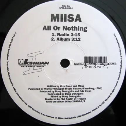 Miisa - All Or Nothing