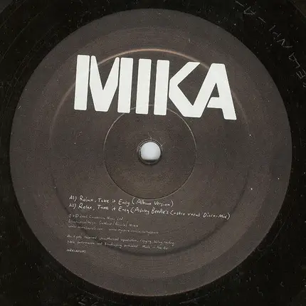 Mika - Relax, Take It Easy