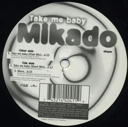 Mikado - Take Me Baby