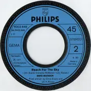 7inch Vinyl Single - Mike Mareen - Hey, Galaxy Man / Reach For The Sky
