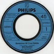 7inch Vinyl Single - Mike Mareen - Sunshine Of Your Smile