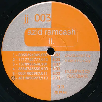 Mike McCoy - Azid Ramcash II.