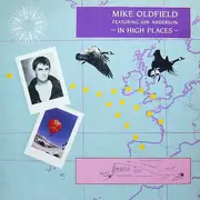 7inch Vinyl Single - Mike Oldfield Featuring Jon Anderson - In High Places