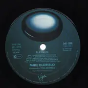LP - Mike Oldfield - Platinum - Blue Labels