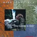 12inch Vinyl Single - Mike Oldfield With Adrian Belew - One Glance Is Holy