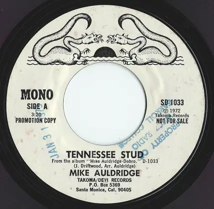 Mike Auldridge - Tennessee Stud