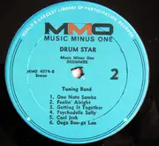 Double LP - Mike Abeni Trio , Kenny Smith Quartet , Mauricio Smith Quintet - Drum Star - Music Minus One Drummer - Boxset