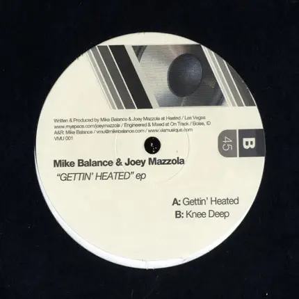 Mike Balance & Joey Mazzola - Gettin' Heated EP