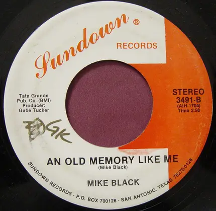 Mike Black - Uno Mas, Amigo (One More My Friend)