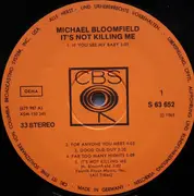 LP - Mike Bloomfield - It's Not Killing Me