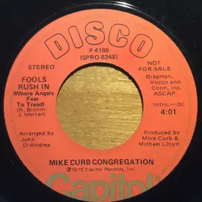 Mike Curb Congregation - Fools Rush In / Do You Wanna Dance?