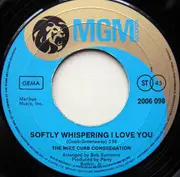 7inch Vinyl Single - Mike Curb Congregation - Softly Whispering I Love You / Forty Days And Forty Nights