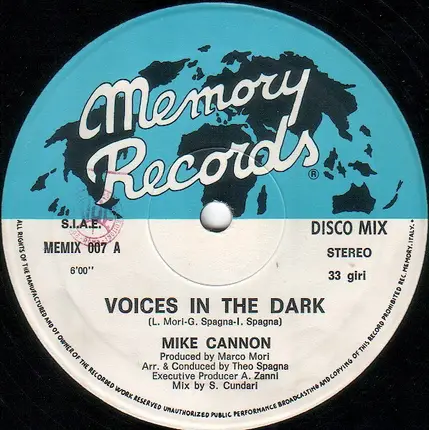Mike Cannon - Voices In The Dark