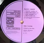 LP - Mike Cooper With The Machine Gun Co. And Michael Gibbs - Places I Know