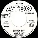7inch Vinyl Single - Mike Corbett & Jay Hirsh - Broken Sky
