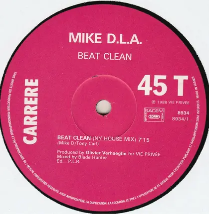 Mike D.L.A. - Beat Clean