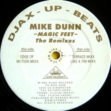 Mike Dunn - Magic Feet (The Remixes)
