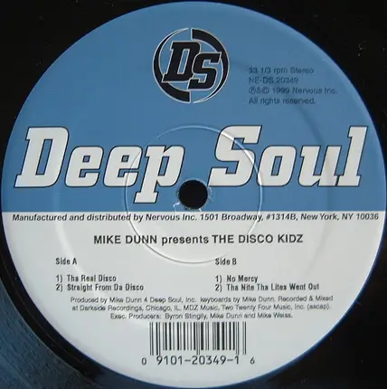 Mike Dunn Presents The Disco Kidz - The Disco Kidz