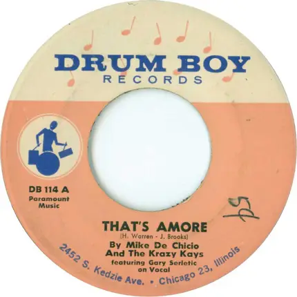 Mike De Chicio's Krazy Kays - That's Amore