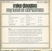 LP - Mike Douglas - My Kind Of Christmas