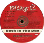 mike e - Back In The Day