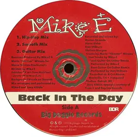 mike e - Back In The Day