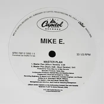 mike e - master plan