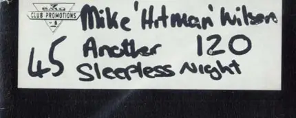 Mike "Hitman" Wilson - Another Sleepless Night