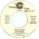 7inch Vinyl Single - Mike Jemison - Break On Down