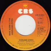 7inch Vinyl Single - Mike Korb & The Highland Pipes - Highland Games