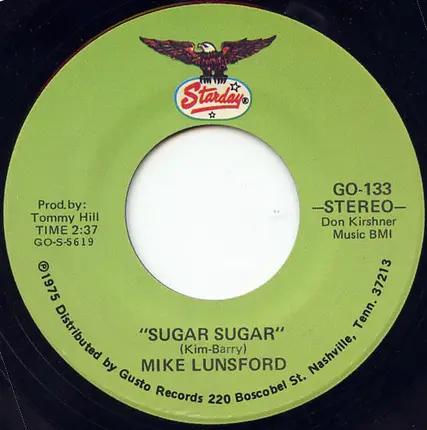 Mike Lunsford - Sugar Sugar